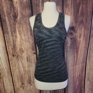 Athleta Tank Top Size XS Black/White/Blue